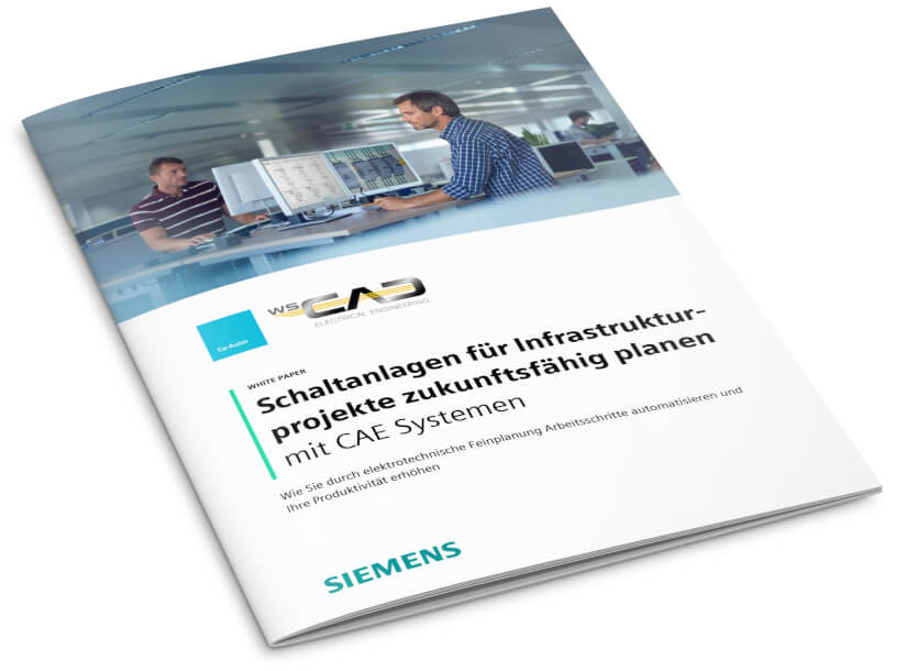 Whitepaper Schaltanlagen für Infrastrukturprojekte zukunftsfähig planen mit CAE Systemen